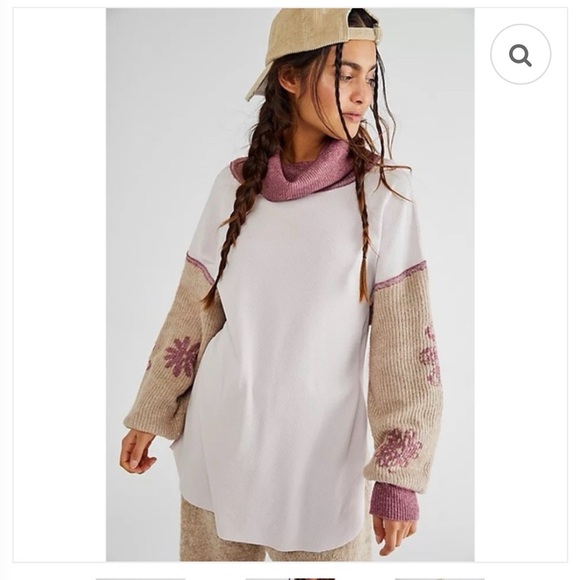 Free People Intimately Make it Cozy Thermal Tunic Top size XS - Picture 1 of 6